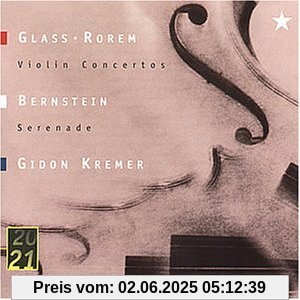 Twenty / Twenty-One (20 / 21) - The Music Of Our Time - Violinkonzerte von Glass, Rorem und Bernstein von Kremer