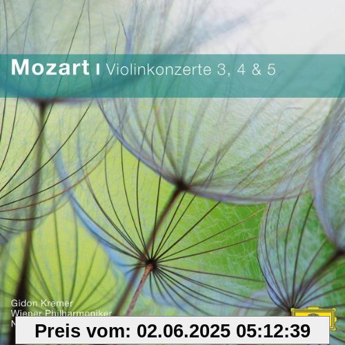Violinkonzerte 3,4&5 (Classical Choice) von Kremer