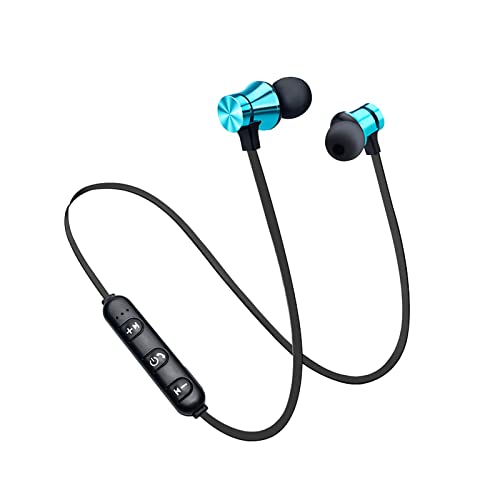 Bluetooth-Kopfhörer mit Nackenband, kabellose Kopfhörer, weiches Nackenband, wasserdichte Kopfhörer, Bluetooth 4.2, schnelle Kopplung, Geräuschunterdrückung, Mikrofon für Fitnessstudio, Laufen, von Kripyery