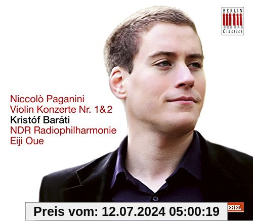 Violin Konzerte 1 & 2 von Kristof Barati