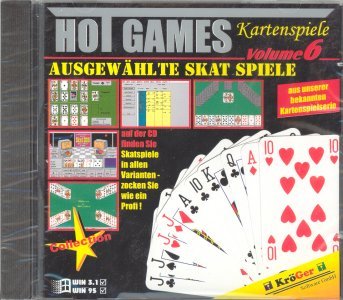 CD-Rom "hot games" - Vol.6 - ausgewählte Kartenspiele von KröGer