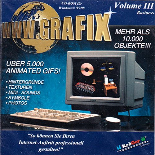 Cd-Rom "www.Grafix - Volume III - mehr als 5000 animated gifs! von KröGer