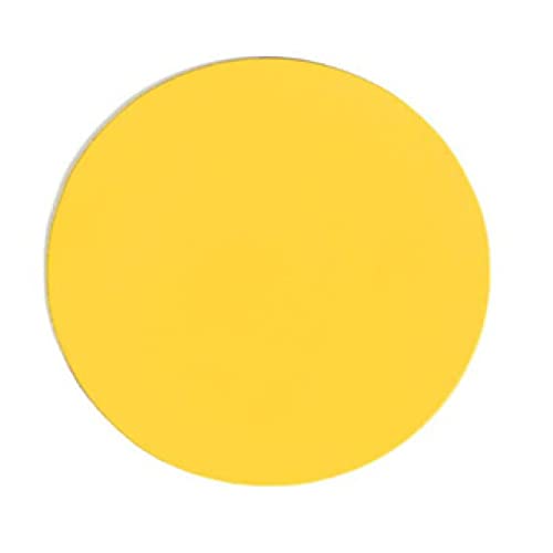 Krog Bodenmarkierung Symbol Punkt Durchmesser: 60 mm, 10 Stück Gelb von Krog