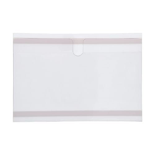 Krog Hartkunststofftaschen, selbstklebend, A4 quer, 25 Stück von Krog