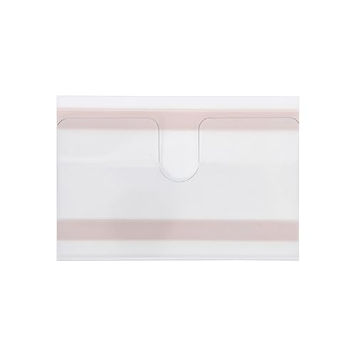 Krog Hartkunststofftaschen, selbstklebend, A6 quer, 25 Stück von Krog