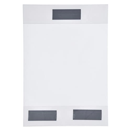 Krog Informationstafeln - magnetisch, DIN A4 hoch, 10 Stück transparent von Krog