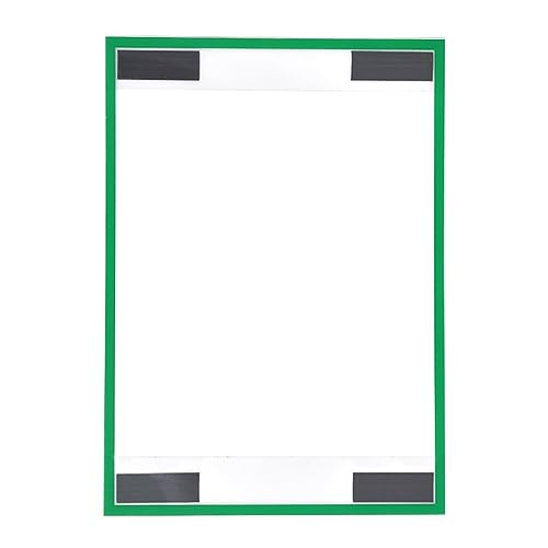 Krog Informationstafeln magnetisch, grün, DIN A3 hoch, 300 x 420 mm, 10 Stück von Krog