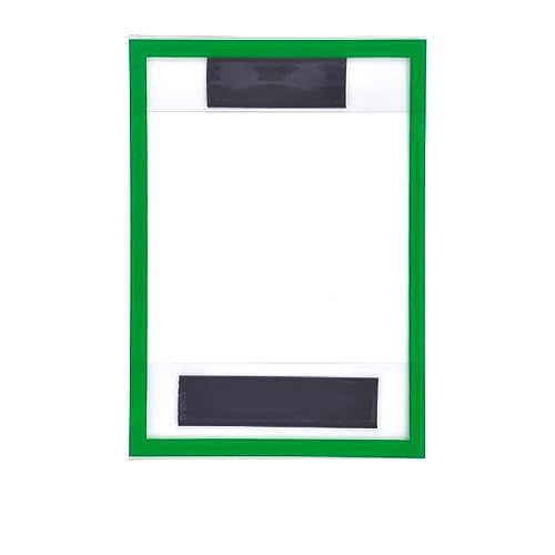 Krog Informationstafeln magnetisch, grün, DIN A5 hoch, 150 x 210 mm, 10 Stück von Krog