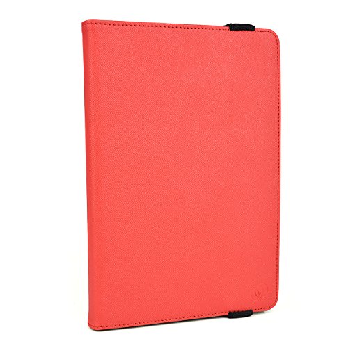 Kroo MU08VTBD Schutzordner für Tablet, passend für 15,2-20,3 cm (6-8 Zoll) Geräte rot 10" Max von Kroo