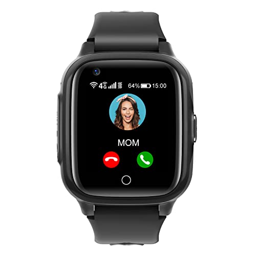 Kinder Smartwatch mit GPS und Telefon Uhr 4G WiFi Videoanruf SOS Kamera Wasserdicht Nachricht Wecker Stoppuhr Klassenmodus Musik Player Vibrationsbenachrichtigung Geschenk für Jungen und Mädchen Kinder Smartwatch mit GPS und Telefon Uhr 4G WiFi Videoanruf SOS Kamera Wasserdicht Nachricht Wecker Stoppuhr Klassenmodus Musik Player Vibrationsbenachrichtigung Geschenk für Jungen und Mädchen von Krostming