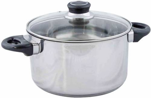 Krüger Haushaltswaren 101024DE Denver Kochtopf 24cm von Krüger Haushaltswaren