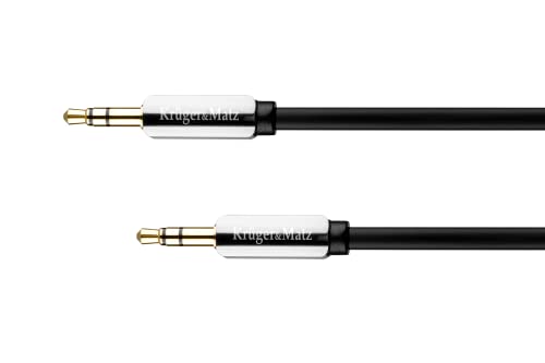 Kabel: abgewinkelter Klinkenstecker-Klinkenstecker Jack 3.5 stereo 1,8 m Krüger&Matz Kabel: abgewinkelter Klinkenstecker-Klinkenstecker Jack 3.5 stereo 1,8 m Krüger&Matz von Krüger&Matz