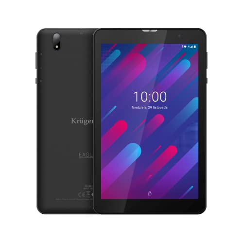 Krüger&Matz KM0806 Tablet 4G LTE 32GB 20 3 cm (8) Cortex 3 GB Wi-Fi 5 (802.11ac) Android 12 Black von Krüger&Matz