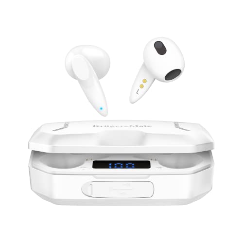 Krüger&Matz Kopfhörer M6 mit Powerbank, Kopfhörer In-Ear, KMPM6-W, weiß Krüger&Matz Kopfhörer M6 mit Powerbank, Kopfhörer In-Ear, KMPM6-W, weiß von Krüger&Matz