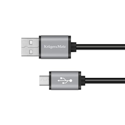 Krüger&Matz USB Kabel - Micro USB 1m KM1235 Basic von Krüger&Matz