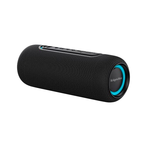Krüger&Matz Wireless Bluetooth Lautsprecher Street KM0563 Leistung 20W Funktion TWS RGB Beleuchtung Schutz IPX5 Schwarz Krüger&Matz Wireless Bluetooth Lautsprecher Street KM0563 Leistung 20W Funktion TWS RGB Beleuchtung Schutz IPX5 Schwarz von Krüger&Matz