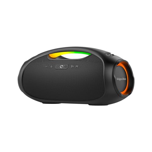 Kruger&Matz Kabelloser Bluetooth-Lautsprecher Street X-BASS Leistung 60 W IPX6-Schutz RGB-Hintergrundbeleuchtung KM0572 Kruger&Matz Kabelloser Bluetooth-Lautsprecher Street X-BASS Leistung 60 W IPX6-Schutz RGB-Hintergrundbeleuchtung KM0572 von Krüger&Matz