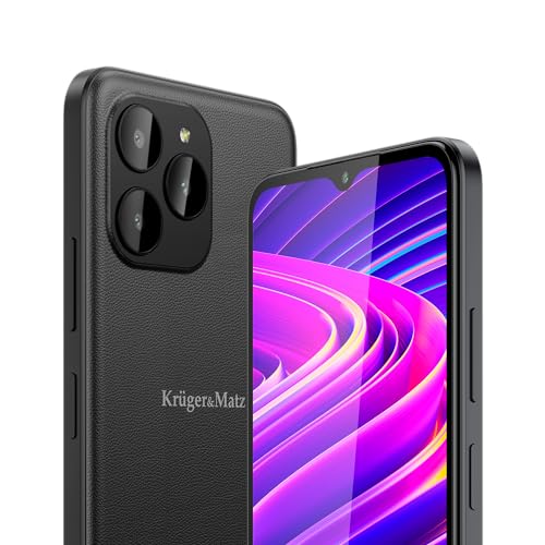 Kruger&Matz Smartphone Flow 10 6,52" 4GB RAM/64GB Kamera 13Mpx NFC Android 13 KM05001-B Schwarz Kruger&Matz Smartphone Flow 10 6,52" 4GB RAM/64GB Kamera 13Mpx NFC Android 13 KM05001-B Schwarz von Krüger&Matz