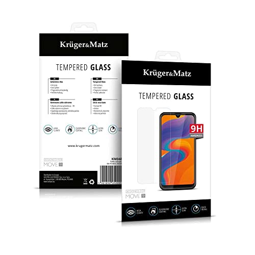 Krüger y Matz Zubehör für Smartphones Marke Modell Glasschutz Kruger und Amp; Matz für Move 9 von Krüger y Matz