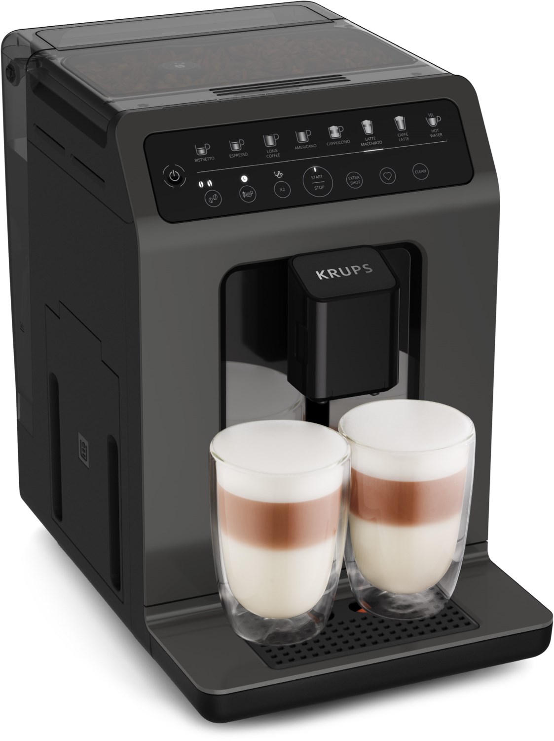 EA89Z Classic Edition Kaffee-Vollautomat schwarz/anthrazit von Krups