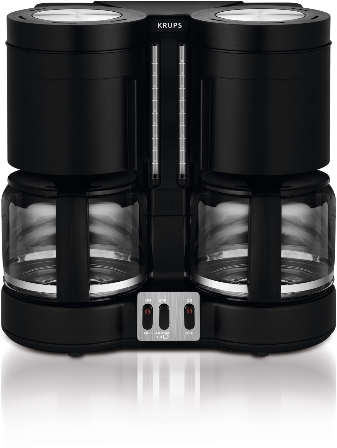 KM 8508 DuothekPlus Duo-Kaffeeautomat schwarz KM 8508 DuothekPlus Duo-Kaffeeautomat schwarz von Krups