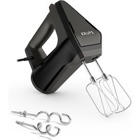 Krups 3MIX 6000 GN6028 Handmixer 600 Watt schwarz von Krups