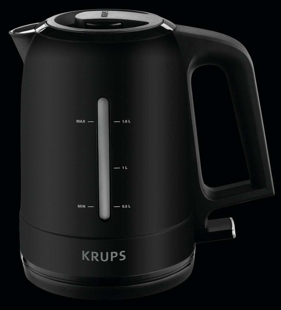 Krups BW 2448 Wasserkocher 1,6 l Schwarz 2400 W Krups BW 2448 Wasserkocher 1,6 l Schwarz 2400 W von Krups