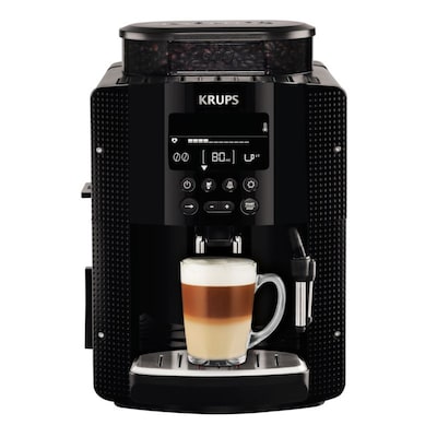 Krups EA 8150 Espresso-Kaffee-Vollautomat Schwarz von Krups