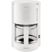 Krups F 309 01 Glas-Kaffeemaschinen Proaroma Weiß Matt von Krups