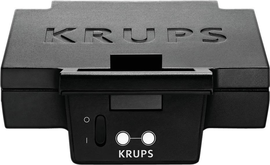 Krups FDK452 Sandwich-Toaster 850 W Schwarz (FDK452) von Krups