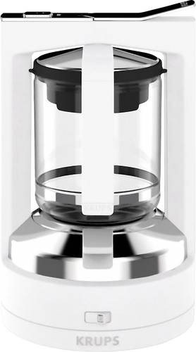 Krups KM468210 Kaffeemaschine Weiß Fassungsvermögen Tassen=12 mit Druckbrühsystem Krups KM468210 Kaffeemaschine Weiß Fassungsvermögen Tassen=12 mit Druckbrühsystem von Krups