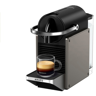 Nespresso Kaffeekapselmaschine Krups XN 306T Titan Nespresso Kaffeekapselmaschine Krups XN 306T Titan von Krups