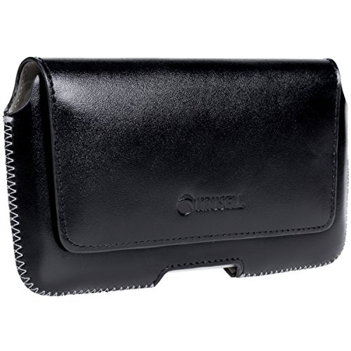 Krusell® Gürteltasche Hector 5XL für iPhone 6 Plus 7 Plus 8 Plus Galaxy S8 Plus Galaxy S9 Quertasche, schwarz von Krusell