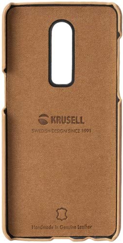 Krusell® OnePlus 6 Hülle, Lederhülle, Case, Backcover schwarz (Vintage Nude) von Krusell