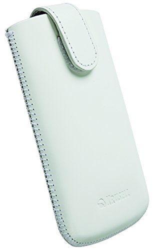 Krusell Asperö Tasche in weiß - für Samsung Galaxy S4 Mini und Apple iPhone 5 / 5S / SE von Krusell