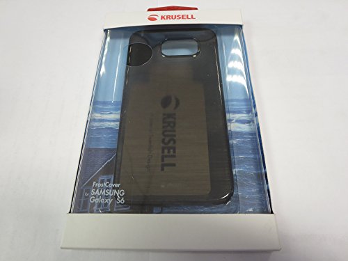 Krusell Frost Hülle für Samsung Galaxy S6 transparent/schwarz, x, 90095 von Krusell