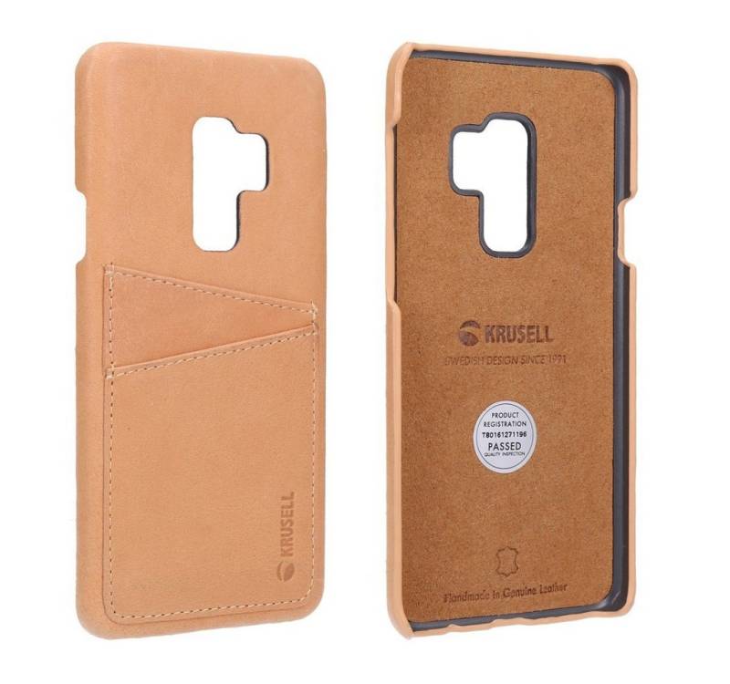 Krusell Handyhülle Sunne 2 Card Cover Samsung Galaxy S9+ Beige von Krusell