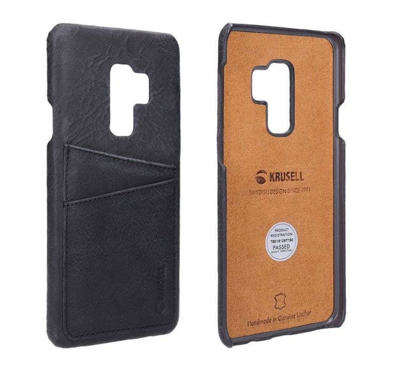 Krusell Handyhülle Sunne 2 Card Cover für Galaxy S9 Plus schwarz von Krusell