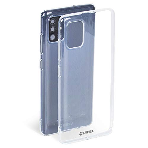 Krusell Hülle geeignet für Samsung Galaxy A51 TPU - SoftCover - Transparent Handyhülle Case Cover Ultra-dünn, leicht und mit Display und Kameraschutz von Krusell