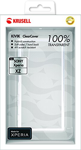 Krusell Kivik Cover Sony Xperia XZ Sony Xperia XZs Transparent von Krusell