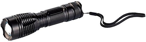 KryoLights Starke Taschenlampe: LED-Taschenlampe TRC-144.a mit Akku und Ladegerät, 1.000 lm, IP44 (LED Taschenlampe aufladbar, wiederaufladbare, Taschenlampen 1000) von KryoLights