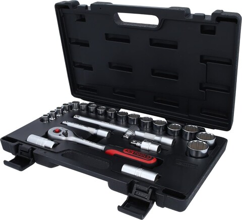 Ks Tools 1/2 Zoll Steckschlüssel-Satz, 24-Teilig (911.1595) von Ks