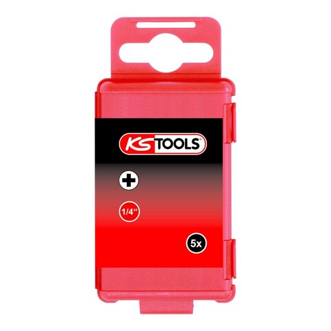 Ks Tools 1/4 Classic Bit Ph, 7 5Mm, Ph2, 5Er Pack Ks Tools 1/4 Classic Bit Ph, 7 5Mm, Ph2, 5Er Pack von Ks