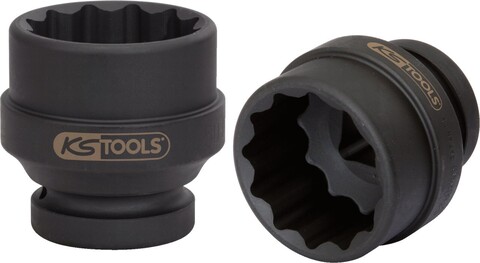 Ks Tools 450.0407 1" 12-Kant-Kraft-Stecknuss, Kurz, 65Mm Ks Tools 450.0407 1" 12-Kant-Kraft-Stecknuss, Kurz, 65Mm von Ks