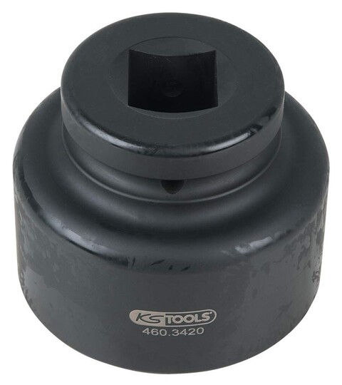Ks Tools 460.3420 1" Achsmuttern-Schlüssel, 8-Kant, Kurz, 75 Mm von Ks
