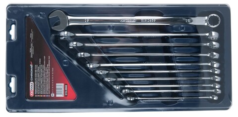 Ks Tools 519.0660 Chromeplus Ringmaulschlüssel-Satz, Xl, 10-Tlg. Ks Tools 519.0660 Chromeplus Ringmaulschlüssel-Satz, Xl, 10-Tlg. von Ks