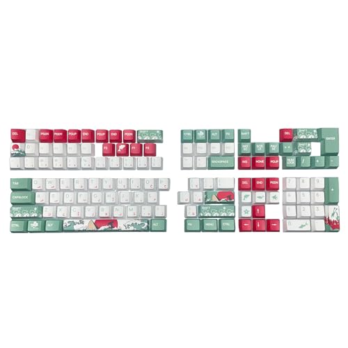 Ksikdeg Arabische Tastenkappen mit Meeresmuster für MX-Schalter, mechanische Tastatur, OEM-Höhe für Schreibkräfte von Ksikdeg