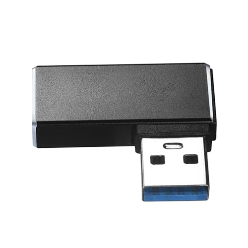 Ksikdeg USB 3.0 Stecker auf Buchse, rechtwinkliges Design, 5 Gbit/s Datenübertragung, einfache Verbindung für schmale, enge und enge Ksikdeg USB 3.0 Stecker auf Buchse, rechtwinkliges Design, 5 Gbit/s Datenübertragung, einfache Verbindung für schmale, enge und enge von Ksikdeg