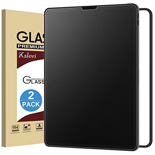 Ksleri Matt Panzer Schutz Glas für iPad Pro 11" Schutzfolie, 9H Matte Displayschutz Folie für iPad Pro 11, Anti-Fingerabdruck Ksleri Matt Panzer Schutz Glas für iPad Pro 11" Schutzfolie, 9H Matte Displayschutz Folie für iPad Pro 11, Anti-Fingerabdruck von Ksleri