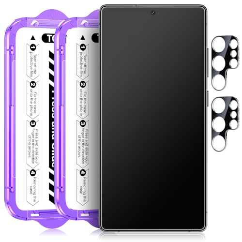 Ksleri 9H Matt für Panzerglas für Samsung Galaxy S25 Ultra, 2 Stück Matt Schutzfolie + 2 Kameraschutz, 9H S25 Ultra Matte Screen Protector, 2025 6,8 Zoll Ksleri 9H Matt für Panzerglas für Samsung Galaxy S25 Ultra, 2 Stück Matt Schutzfolie + 2 Kameraschutz, 9H S25 Ultra Matte Screen Protector, 2025 6,8 Zoll von Ksleri